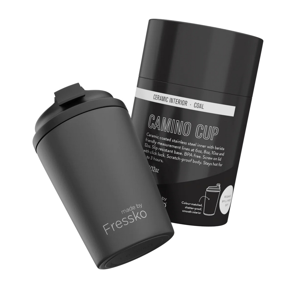 Ceramic Camino Cup 12oz - Coal
