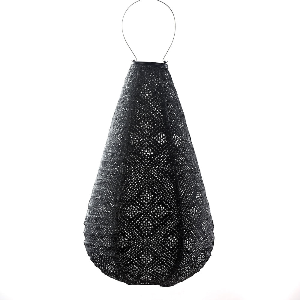 Solar Lantern Drop - Dark Grey