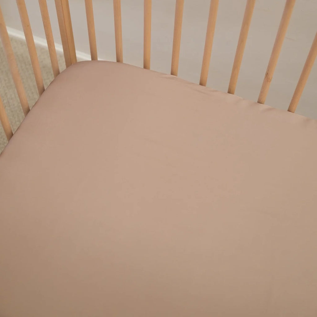 Bamboo Fitted Cot Sheets - Dusk