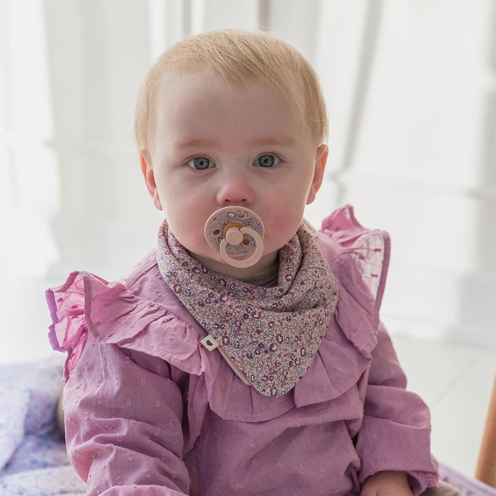 Liberty Bandana Bib Eloise/Ivory – Warran Glen Garden Centre Cafe