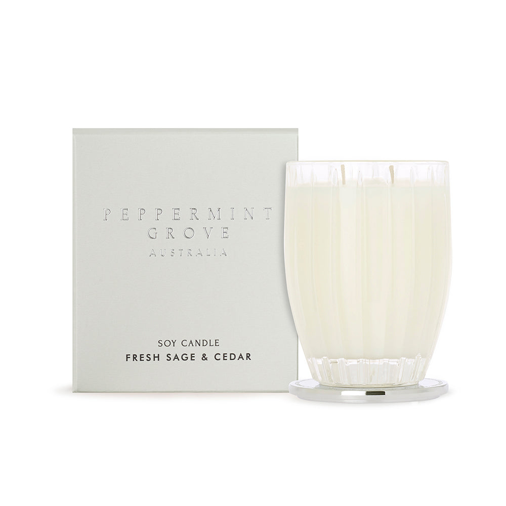 Fresh Sage & Cedar - 370g Candle