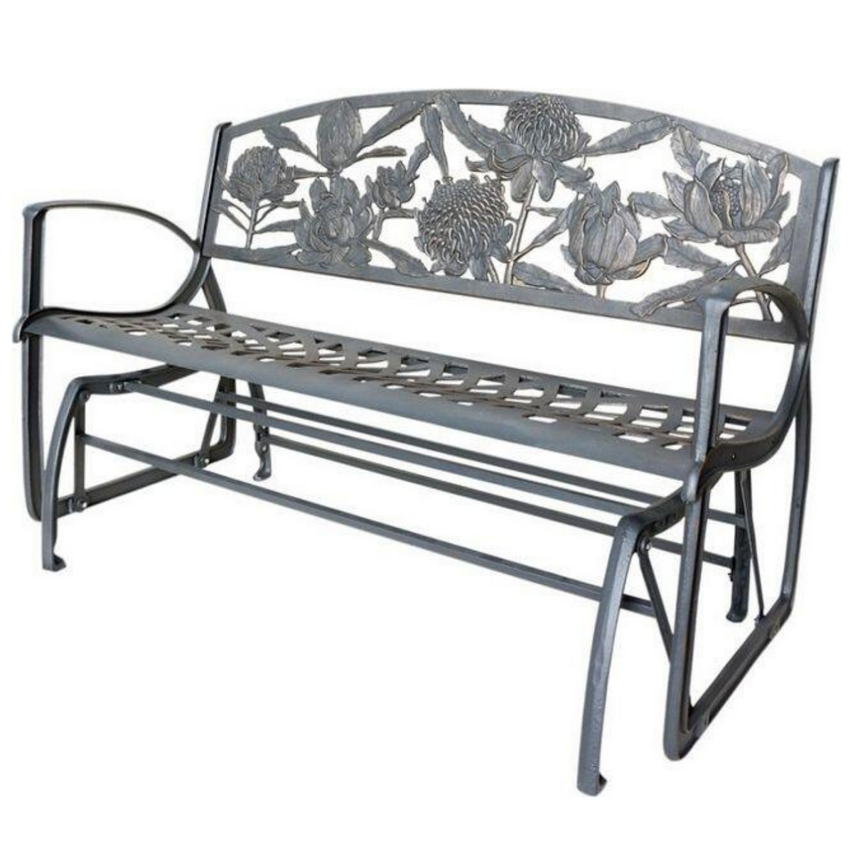 Cast iron hot sale glider bench
