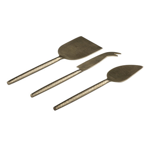 Hammered Cheese Set 3pc