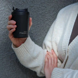 Ceramic Bino Cup 8oz - Coal