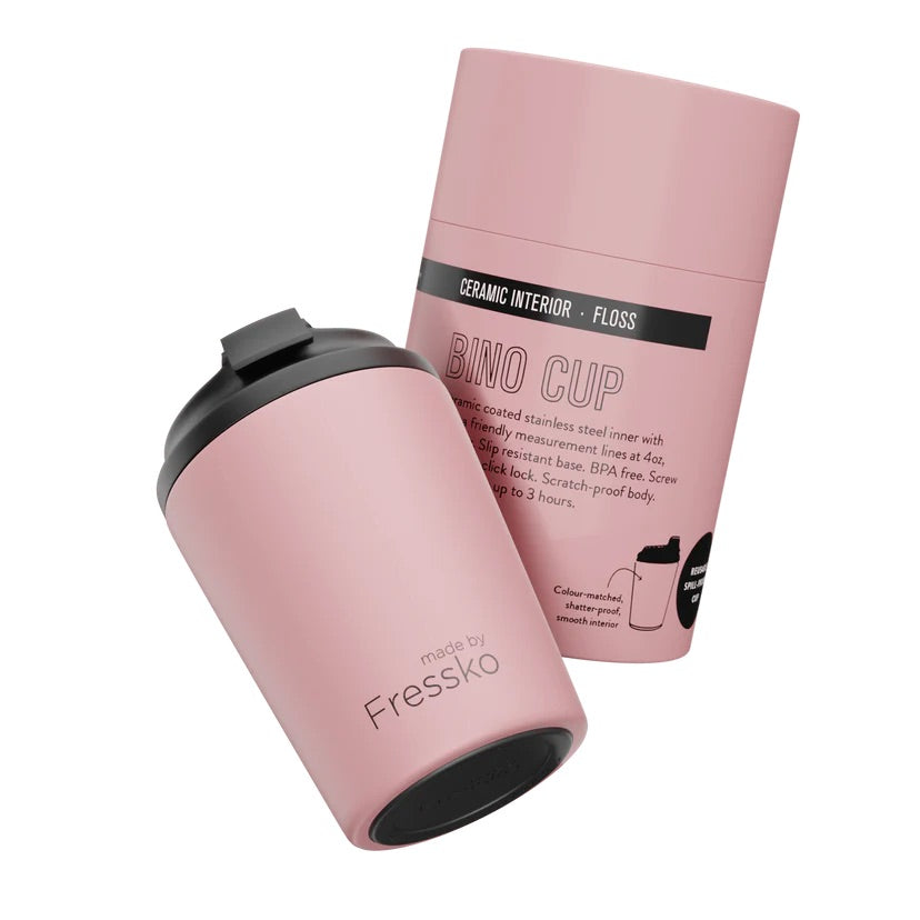 Ceramic Bino Cup 8oz - Floss