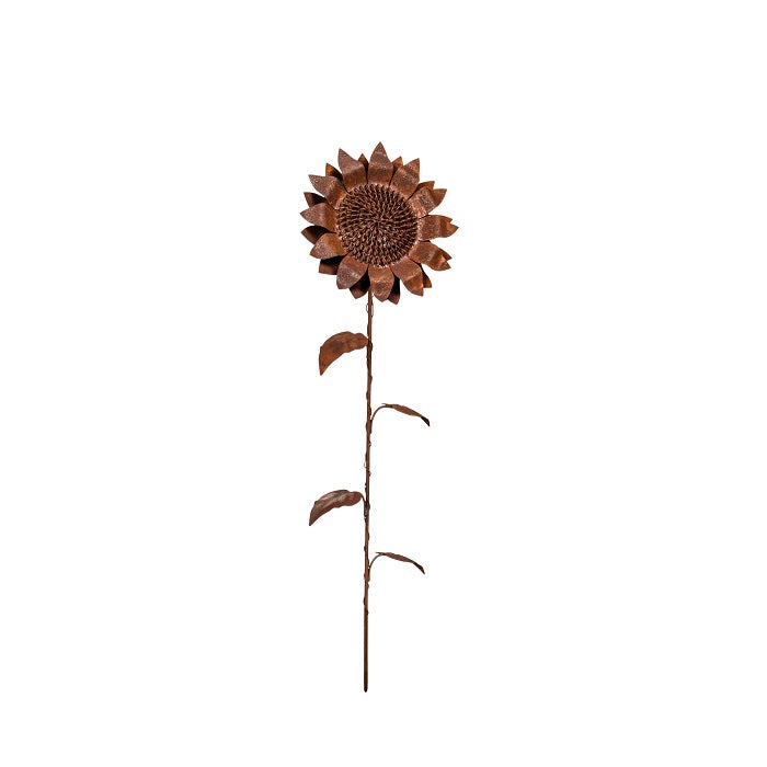 Sunflower Stake - Rust Small