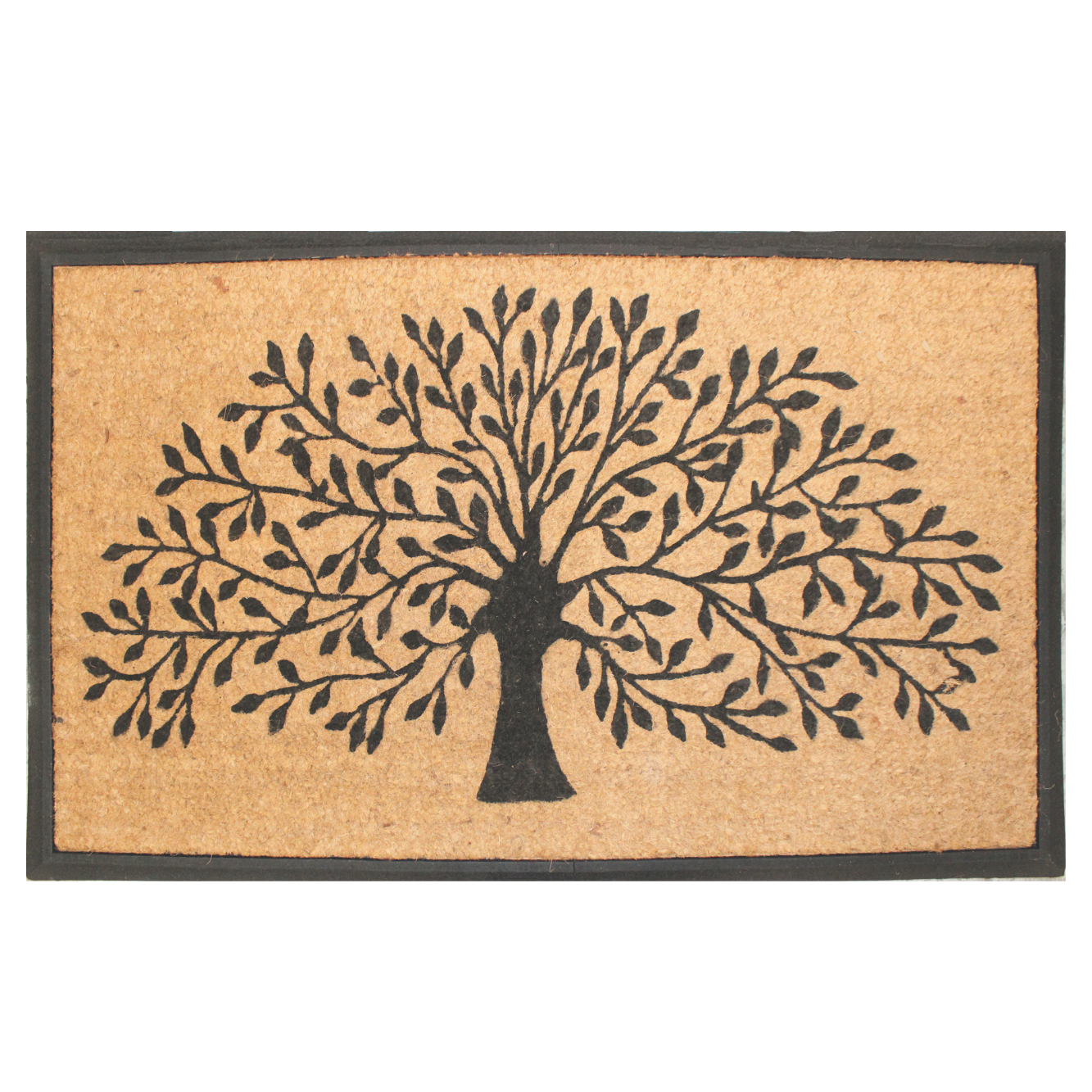 Doormat Rubber/Coir - Tree Of Life 75x120cm
