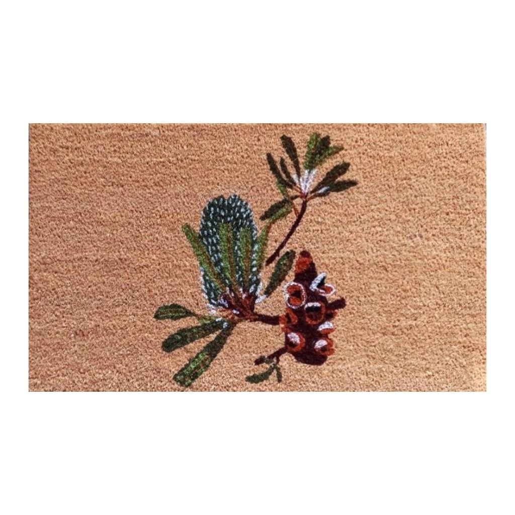Doormat - PVC Coir Bottle Brush 45x75cm