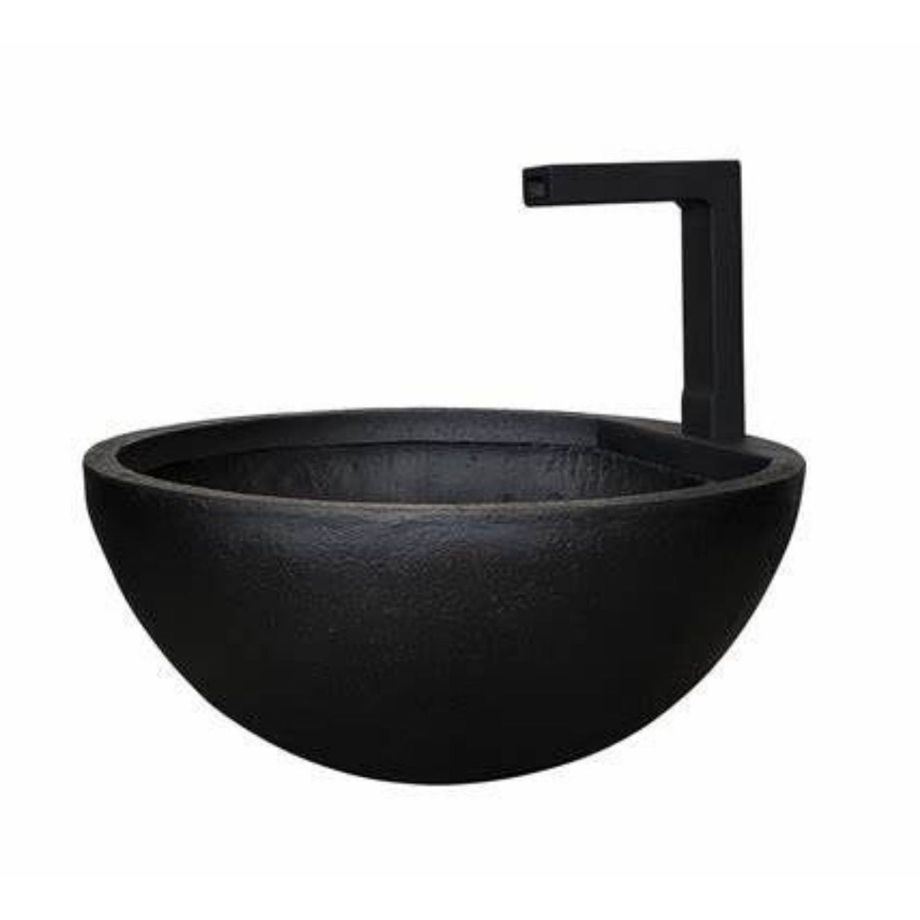 Patio Pond With Spout - Black Small