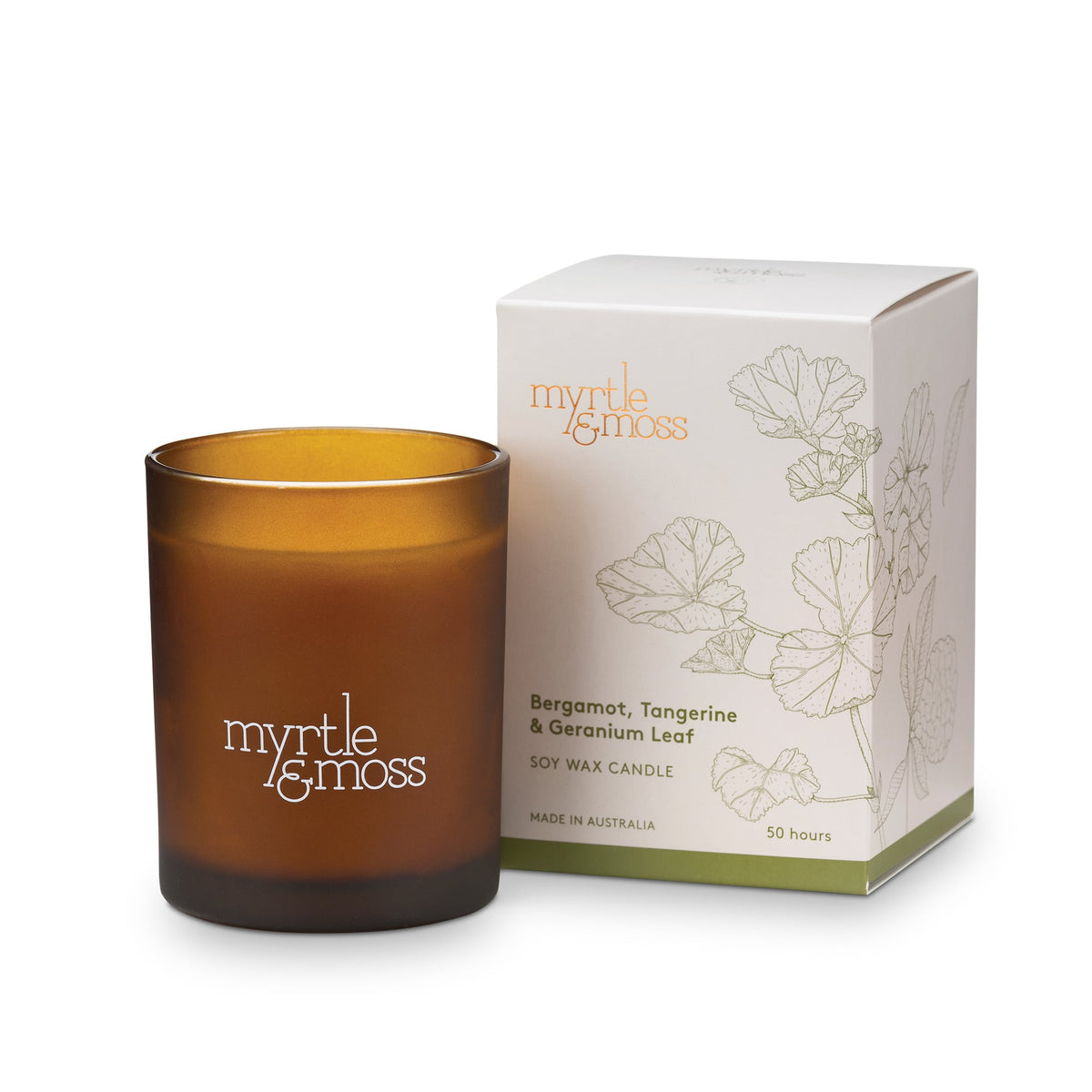 Bergamot Soy Wax Candle - 50 Hour