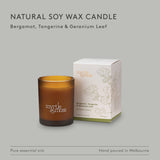 Bergamot Soy Wax Candle - 50 Hour