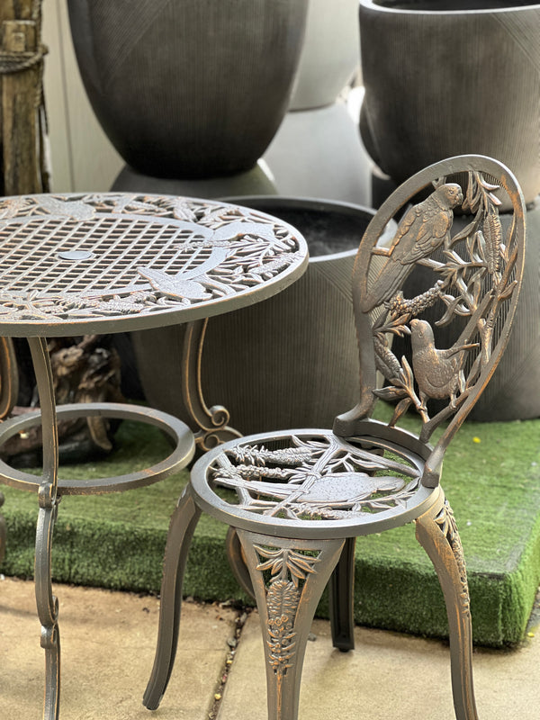 Cast Iron Garden 3 Piece Setting - Rosella & Bottlebrush