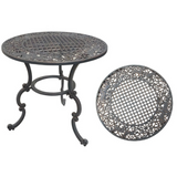 Cast Iron Garden 3 Piece Setting - Horse