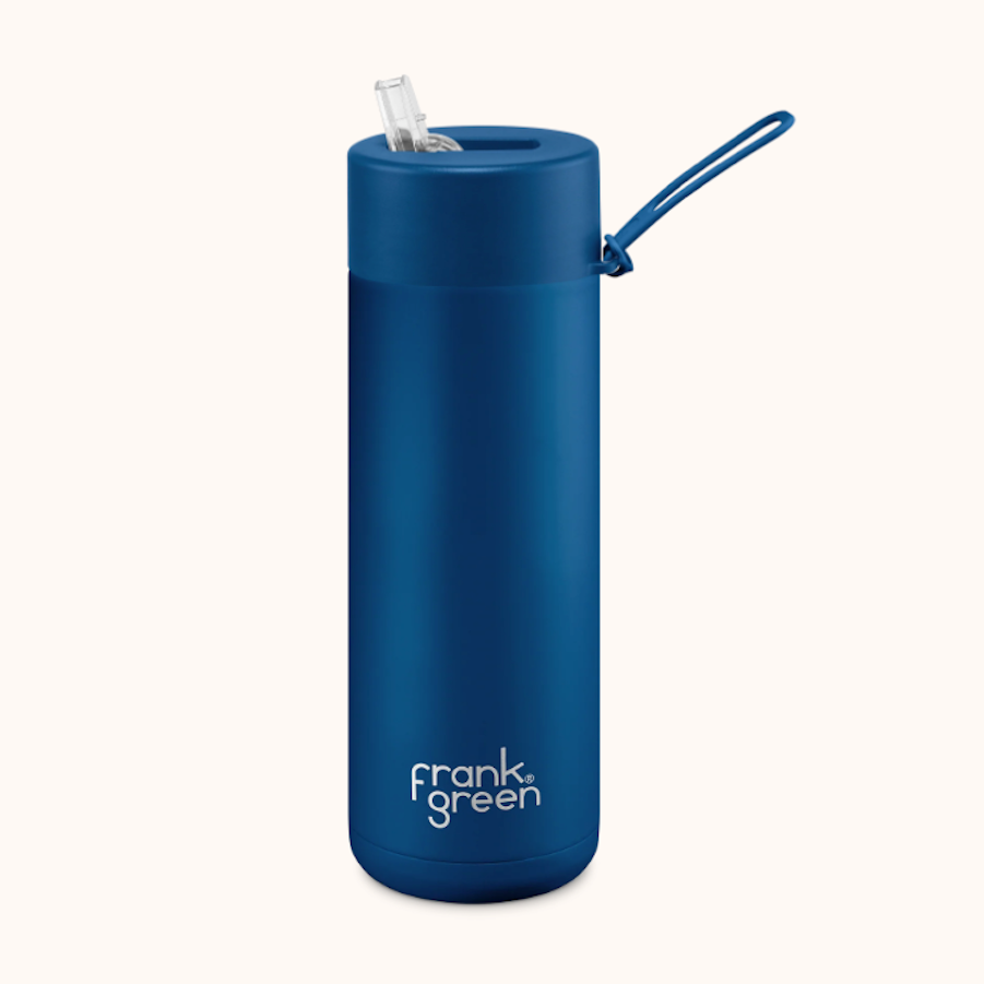 Ceramic Reusable Bottle - Deep Ocean 20oz