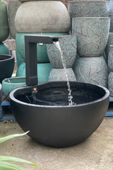 Patio Pond With Spout - Black Medium