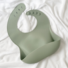 Silicone Bib - Sage