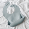 Silicone Bib - Powder Blue