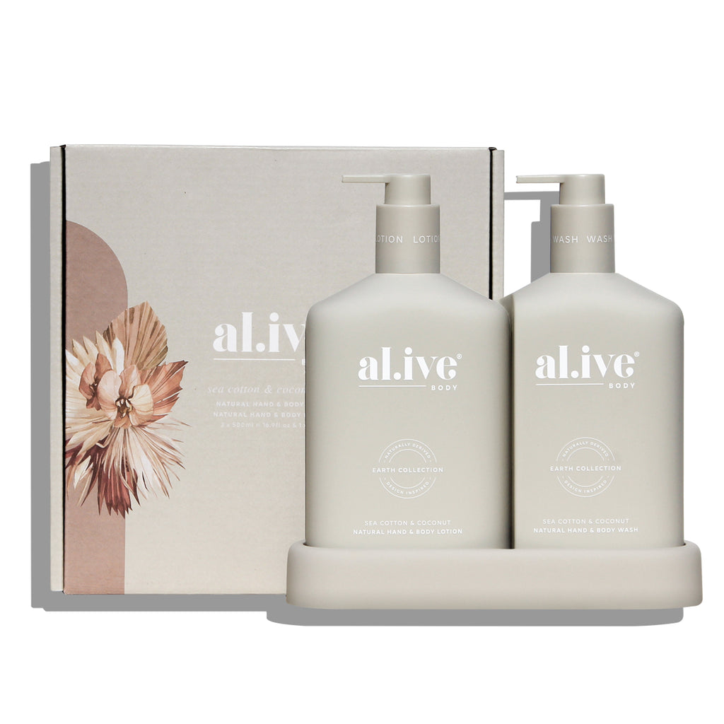 Wash & Lotion Duo - Sea Cotton & Coconut