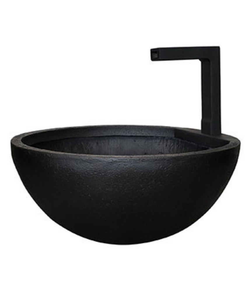 Patio Pond With Spout Black - Large