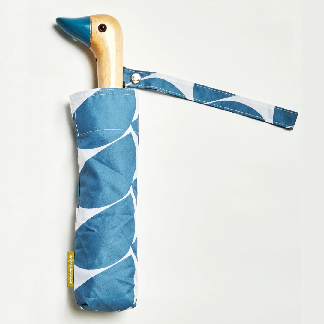 Duck Umbrella Compact - Denim Moon