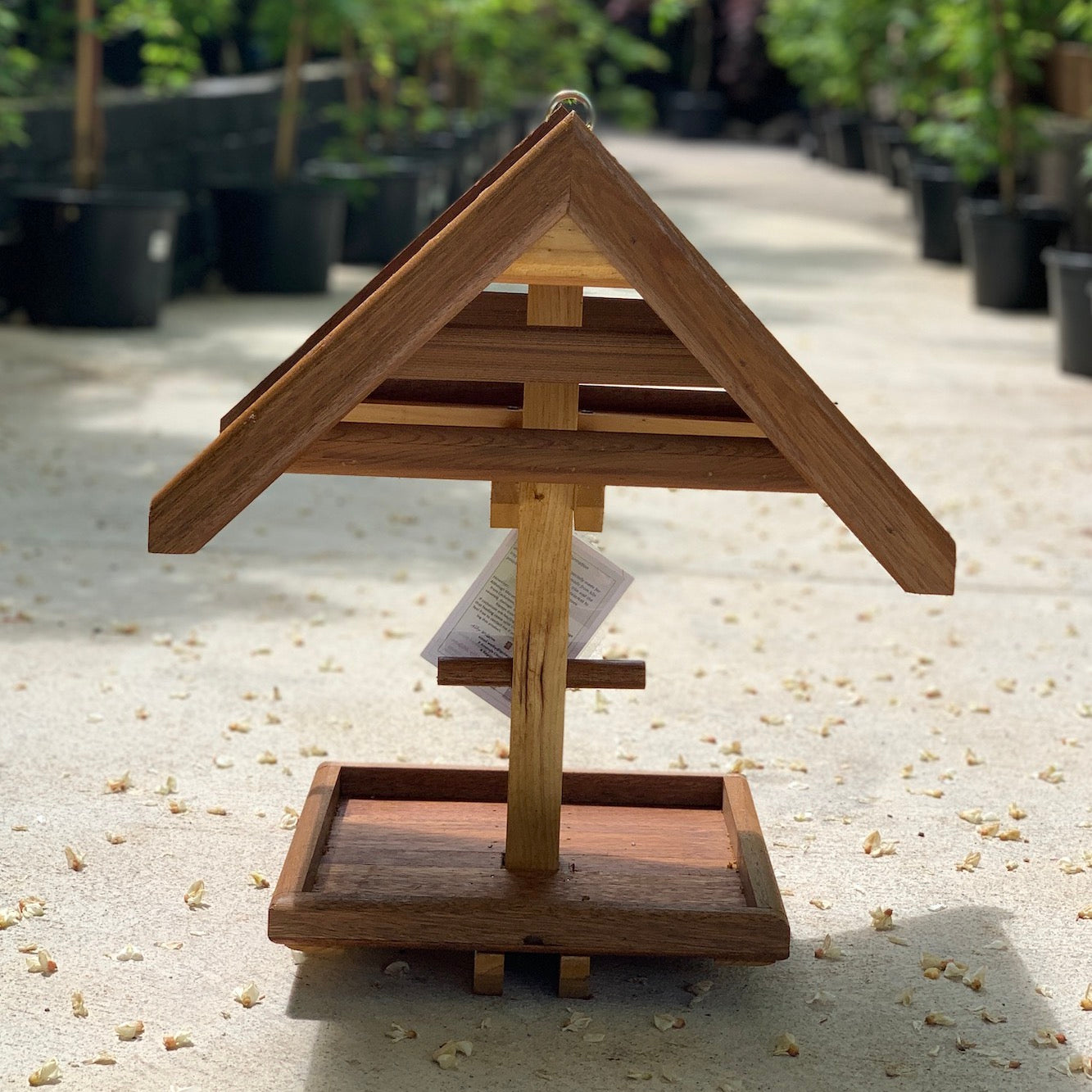 Cedar & Merbau Bird Feeder Hanging