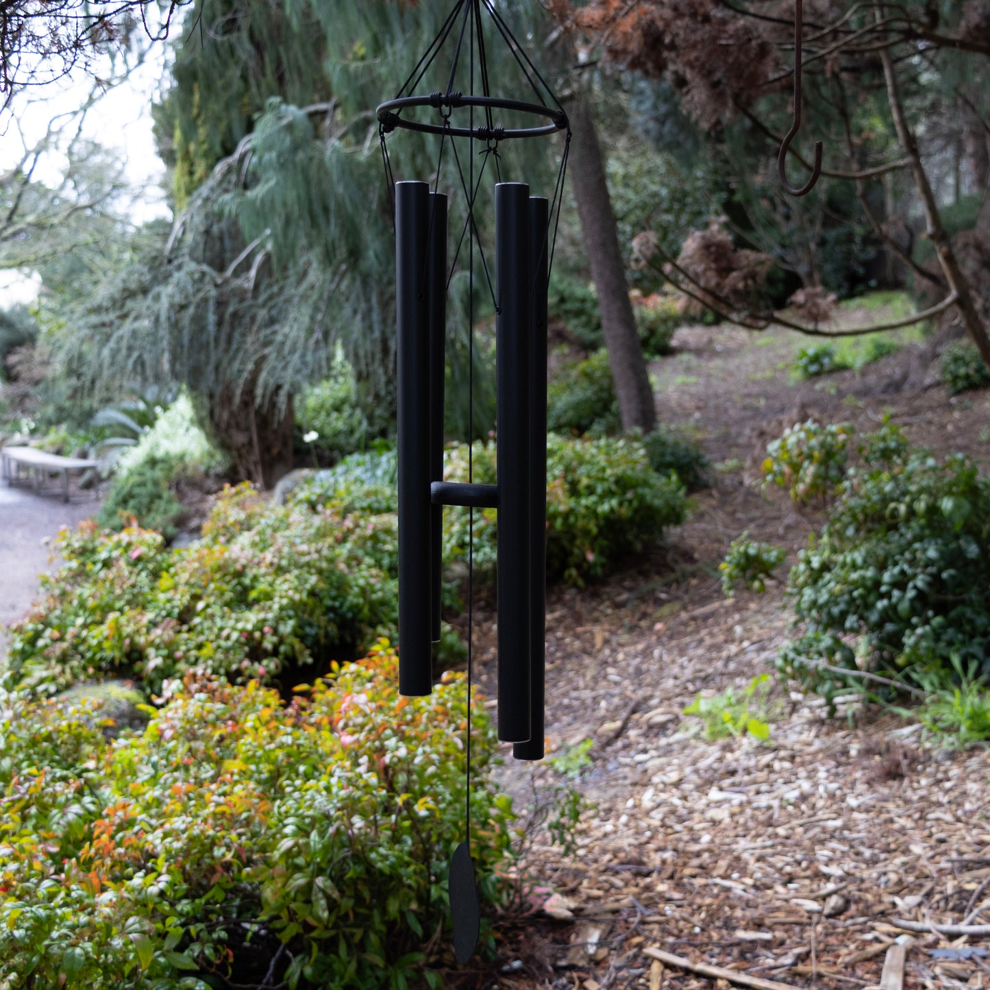 Harmonious Wind Chime - Black 84cm