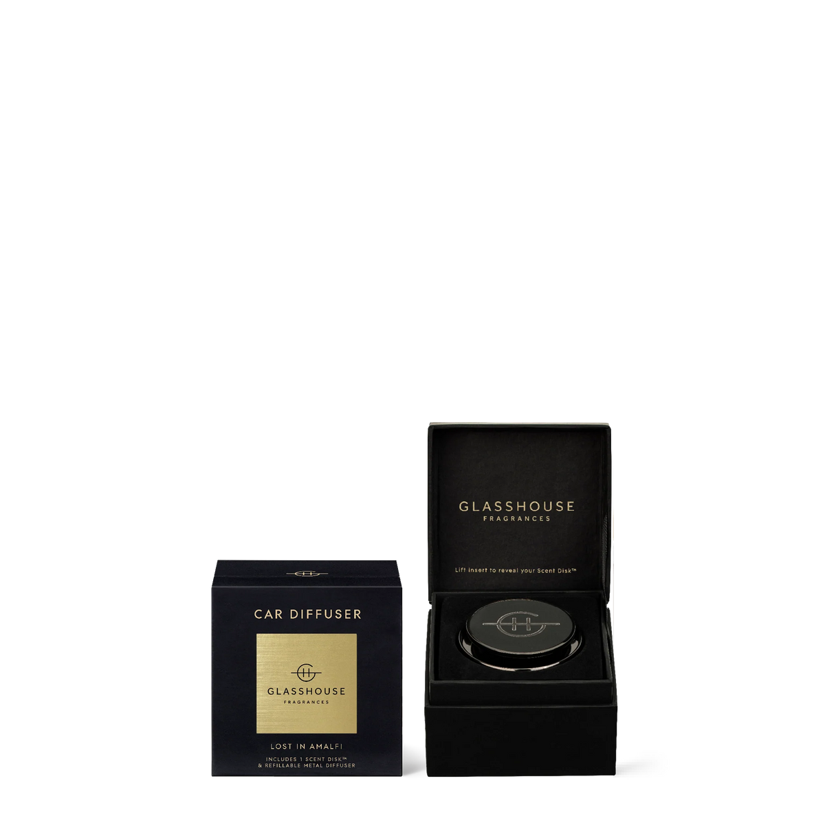 Lost In Amalfi - Black Car Diffuser