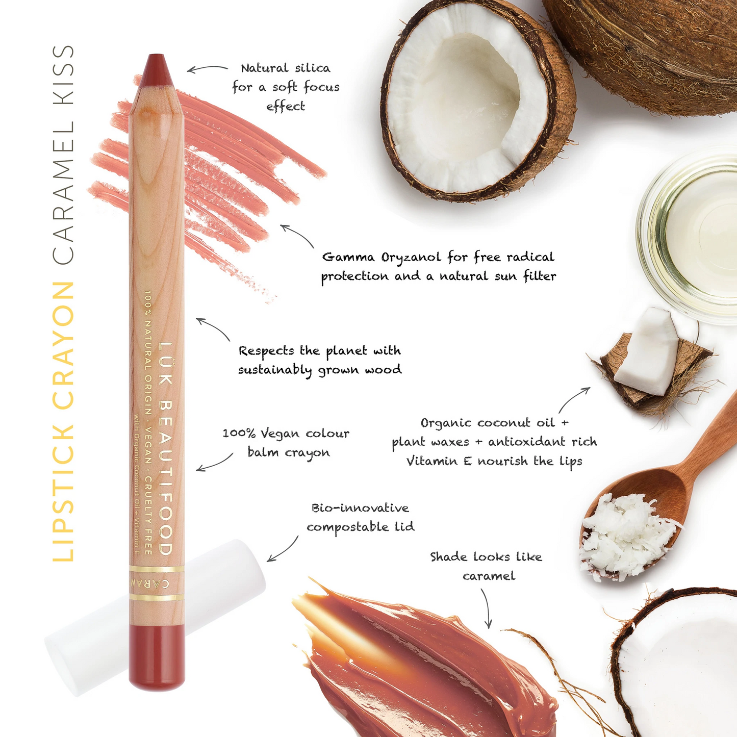 Lipstick Crayon - Caramel Kiss
