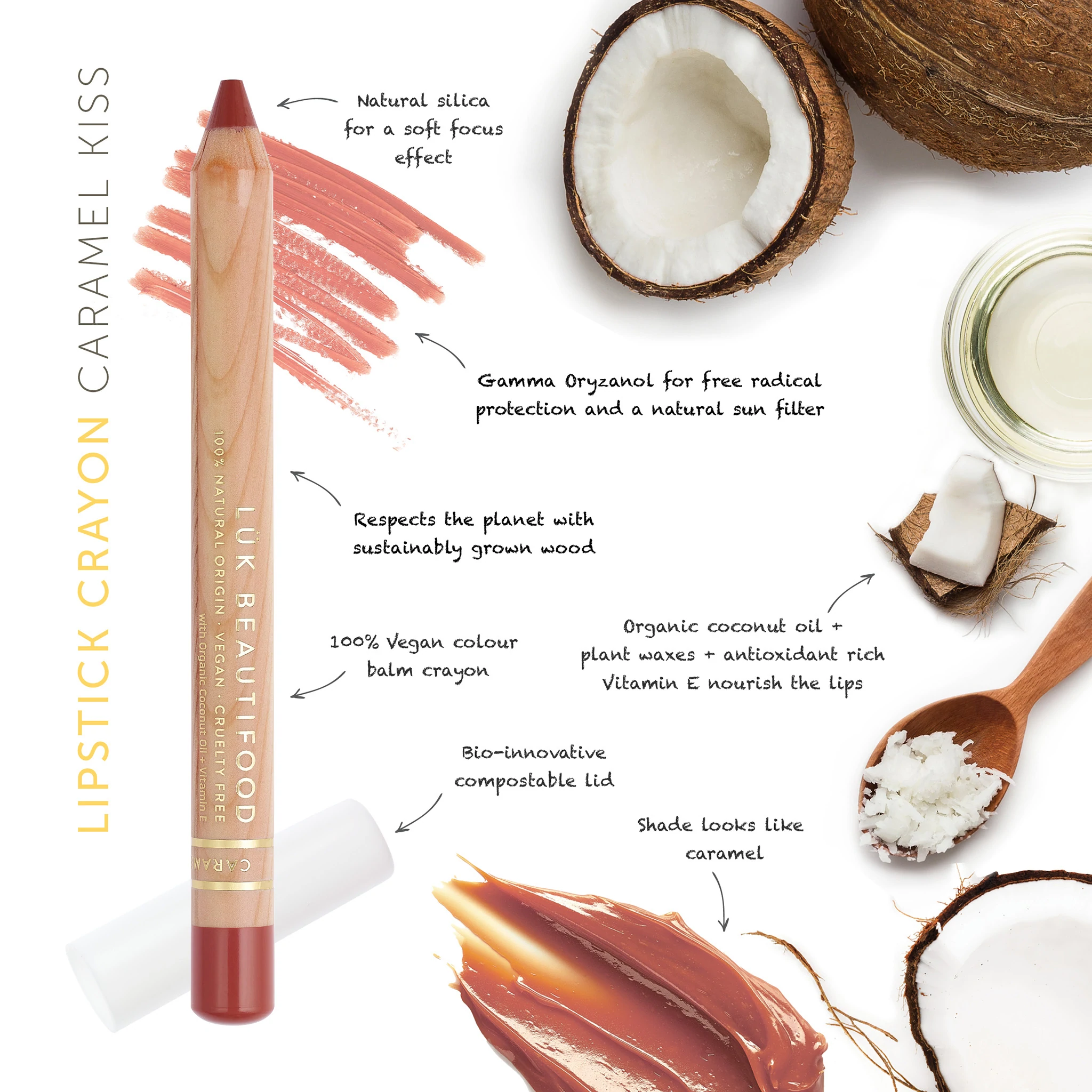 Lipstick Crayon - Caramel Kiss