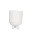 Aidan Pot 12x12x15cm White