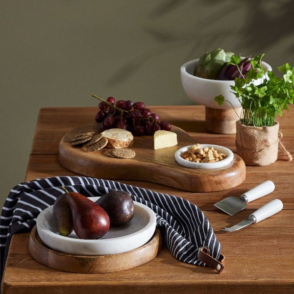 Eliot - Serve Board W/ Marble Bowl