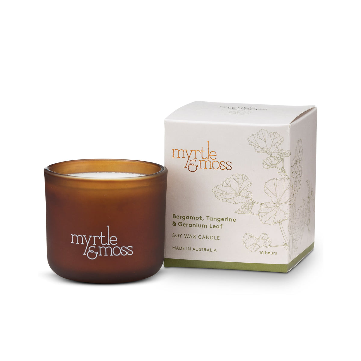Bergamot Soy Wax Candle - 16 Hour