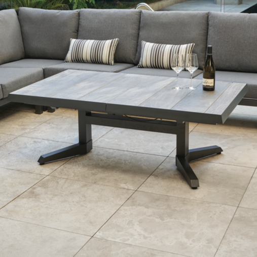 Torquay Extension Pop Up Coffee Table 140 to 180cm