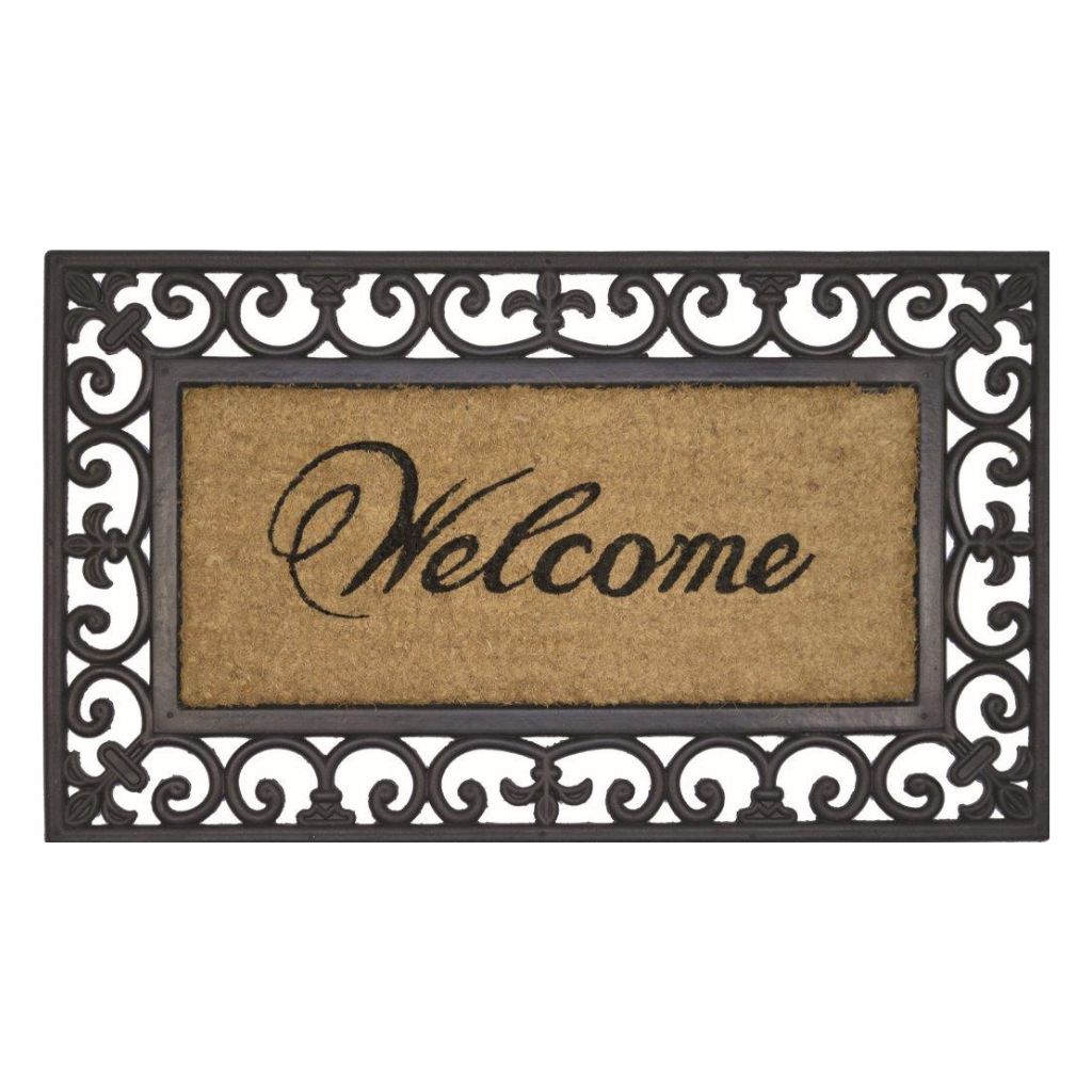 Welcome Mat With Iron 45x75cm