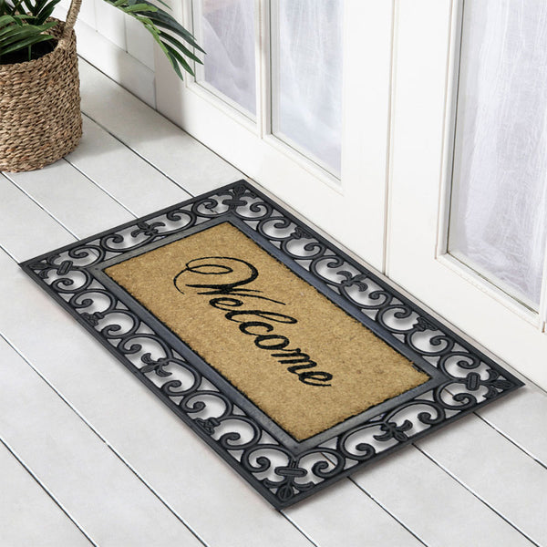 Welcome Mat With Iron 45x75cm