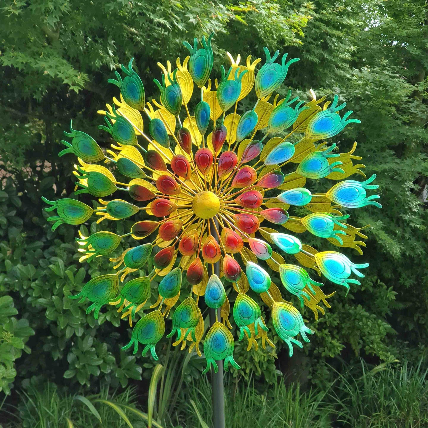 Peacock Wind Spinner