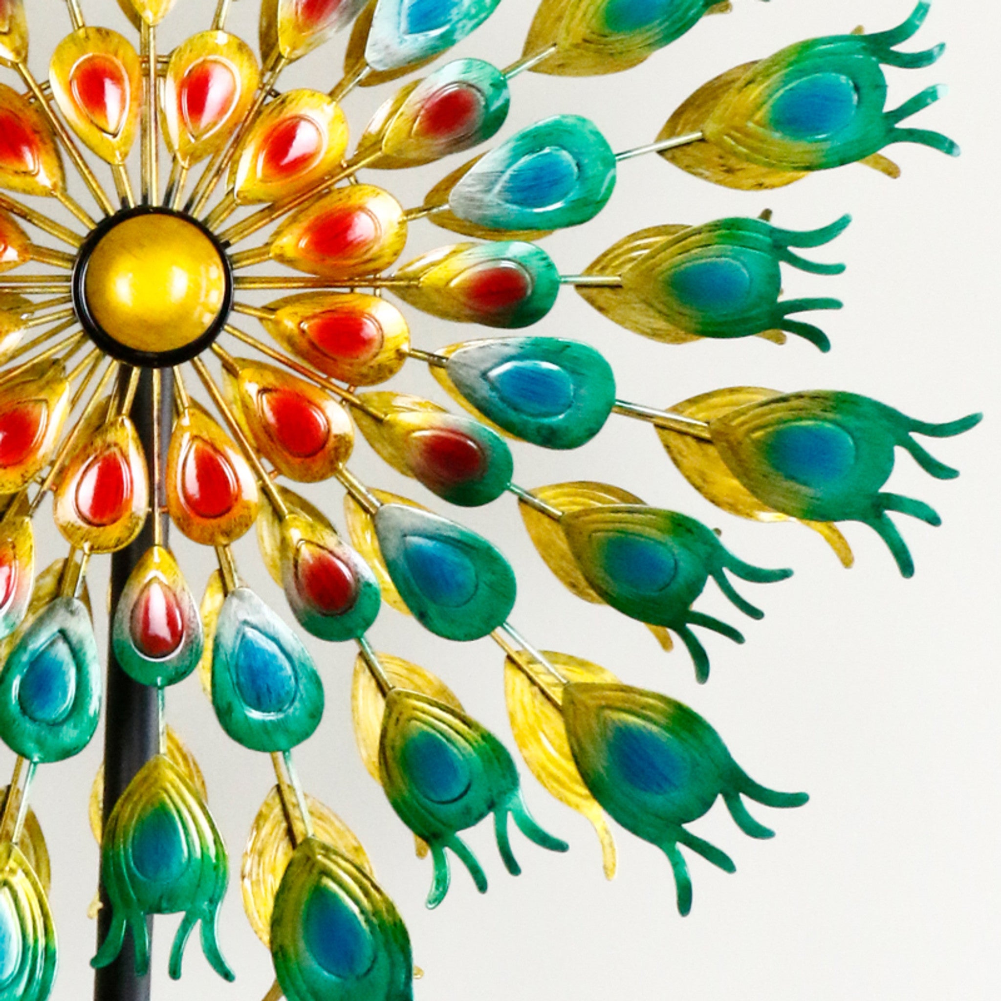 Peacock Wind Spinner