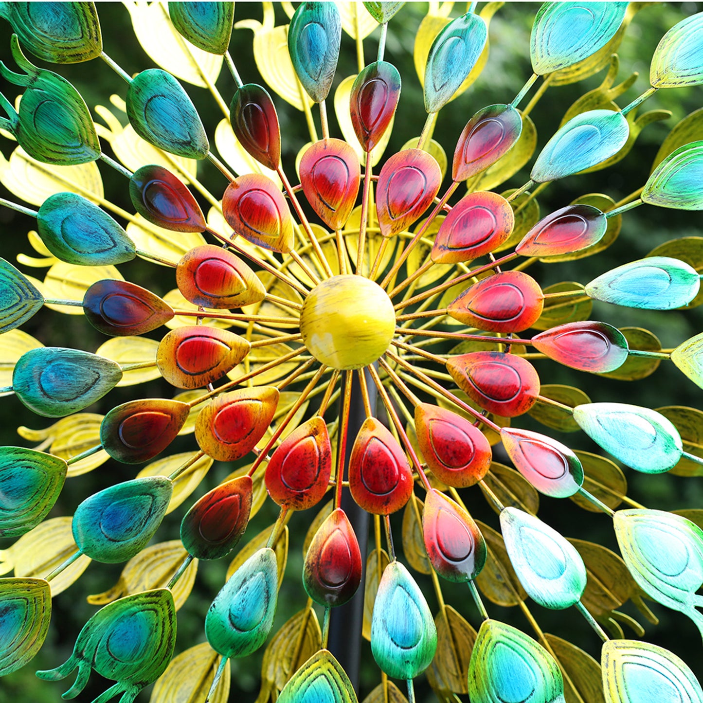 Peacock Wind Spinner
