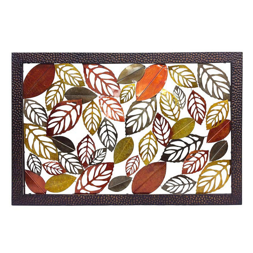 Wall Art Extra Large 152x102cm - Red Leaves