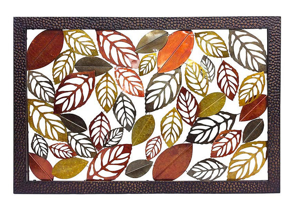 Wall Art Extra Large 152x102cm - Red Leaves