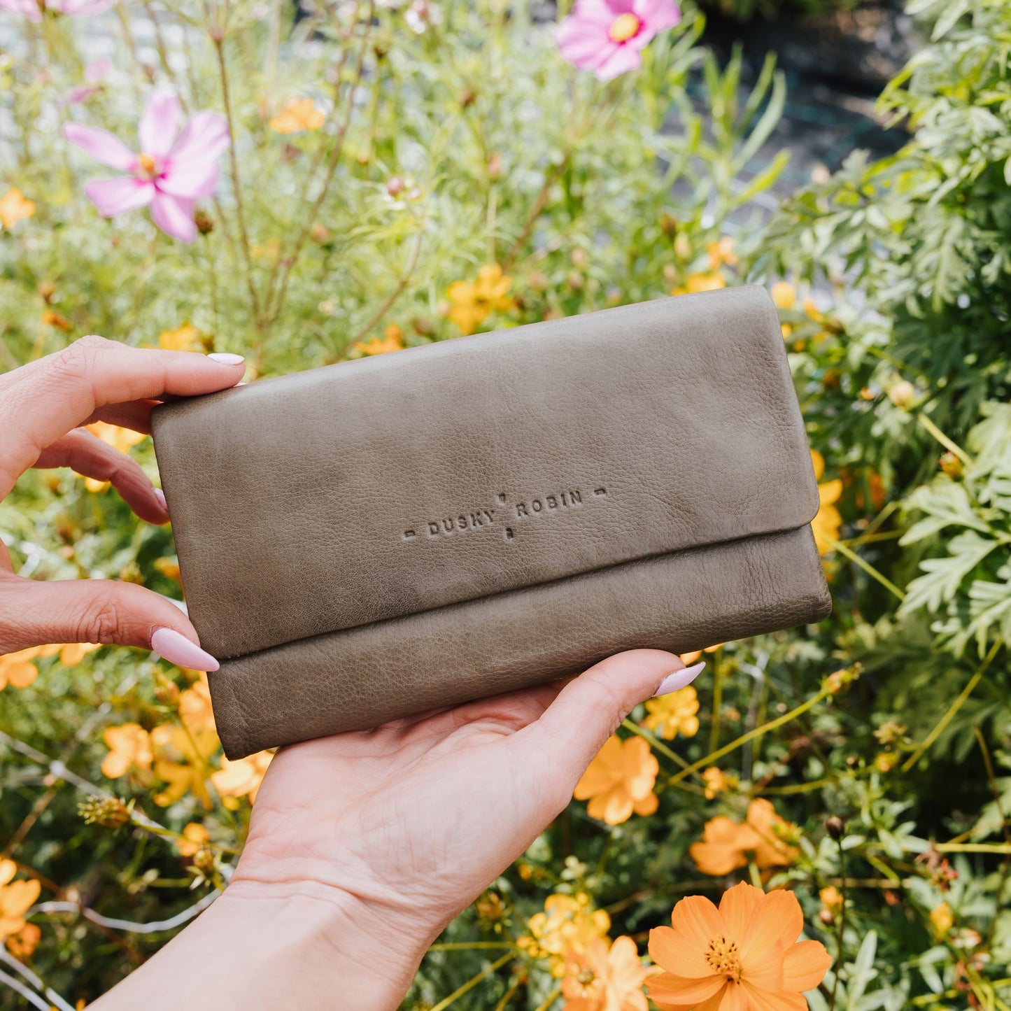 Rose Purse - Olive