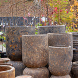 Fossil Adriatic Planter - Rust