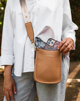 Parker Phone Crossbody Bag - Camel
