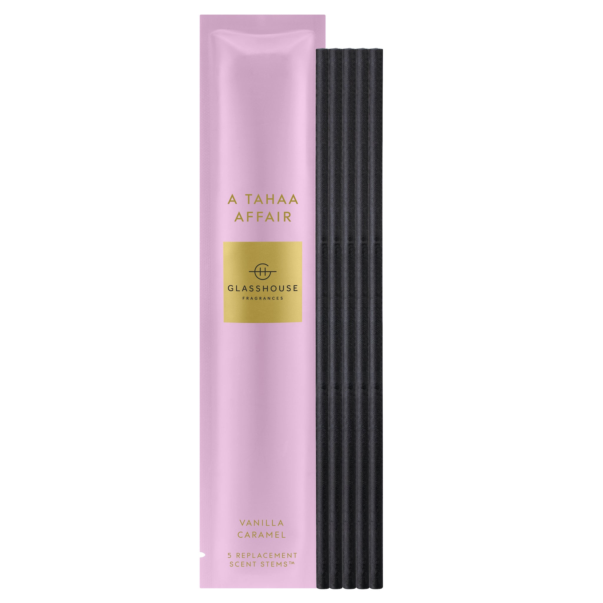 Glasshouse Fragrances A Tahaa Affair Scent Stems reed diffuser refill