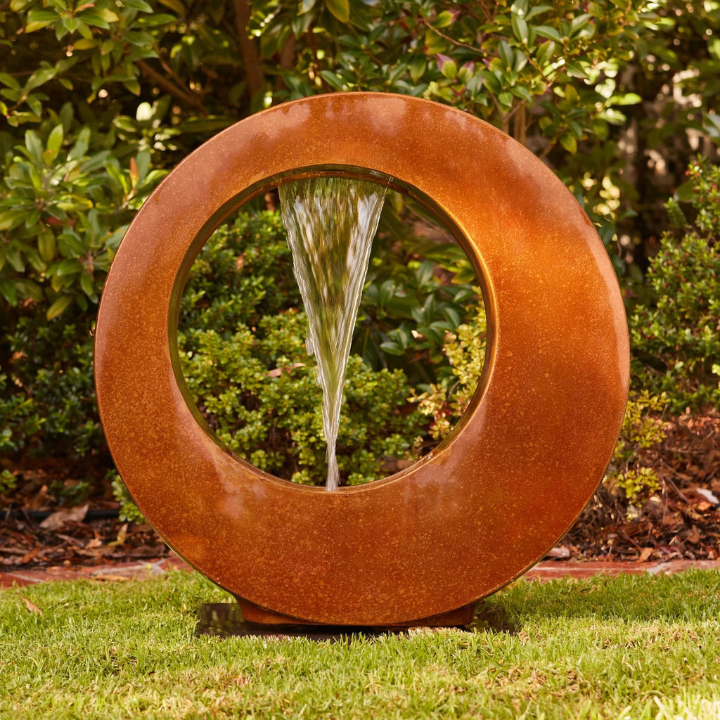 Daybreak Fountain - Iron Rust