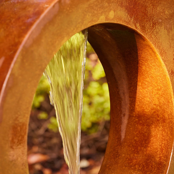 Daybreak Fountain - Iron Rust