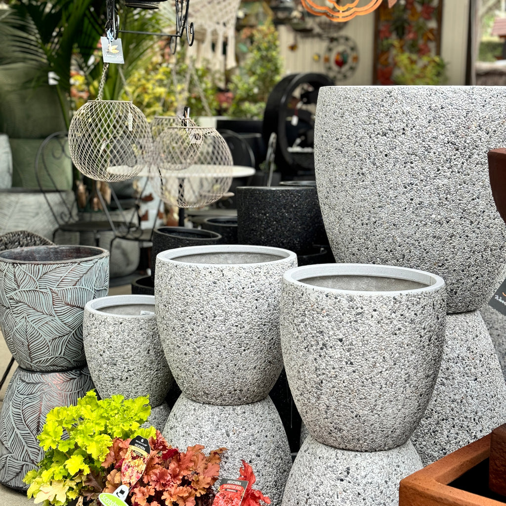 Montague Egg - Light Grey Pebble