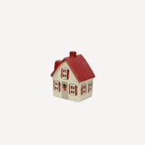 Alsace Tea Light Cottage Cream With Shutters