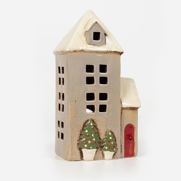 Alsace Tea Light Parish Christmas Stone