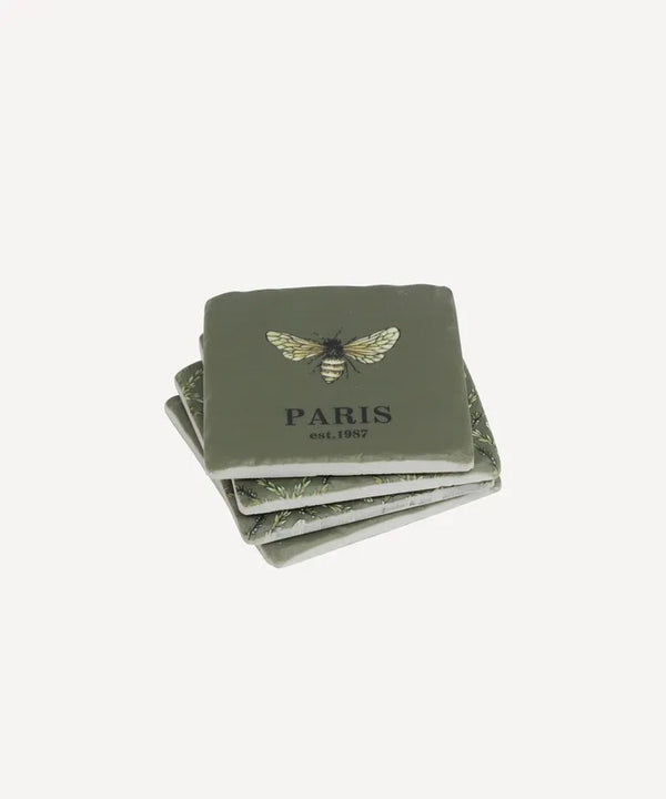 Coasters S/4 - Bee Hive